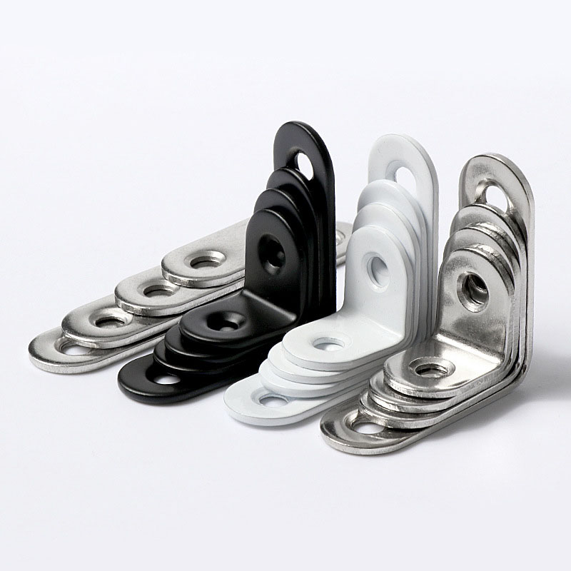 Furniture Hardware Wood - Soporte en L de acero inoxidable,