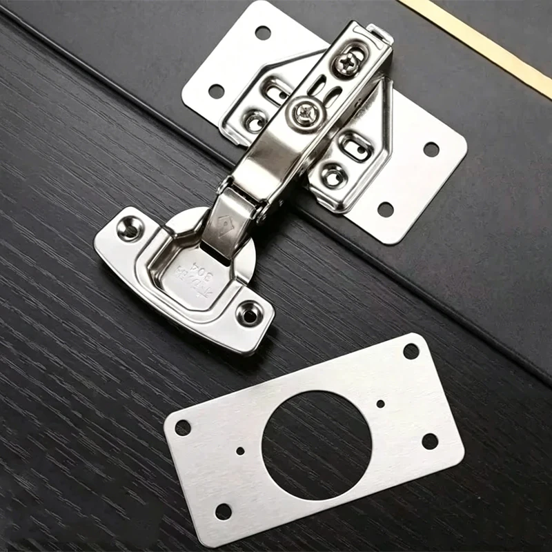 Furniture Hardware Repair - 4 pares de placas de reparación