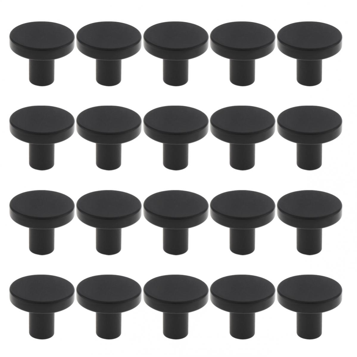 Cabinet Knob Round - Perillas redondas de 20 piezas para