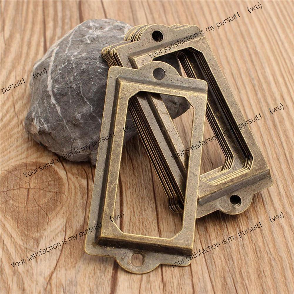 Furniture Hardware Business - 12 Uds. De etiquetas de metal