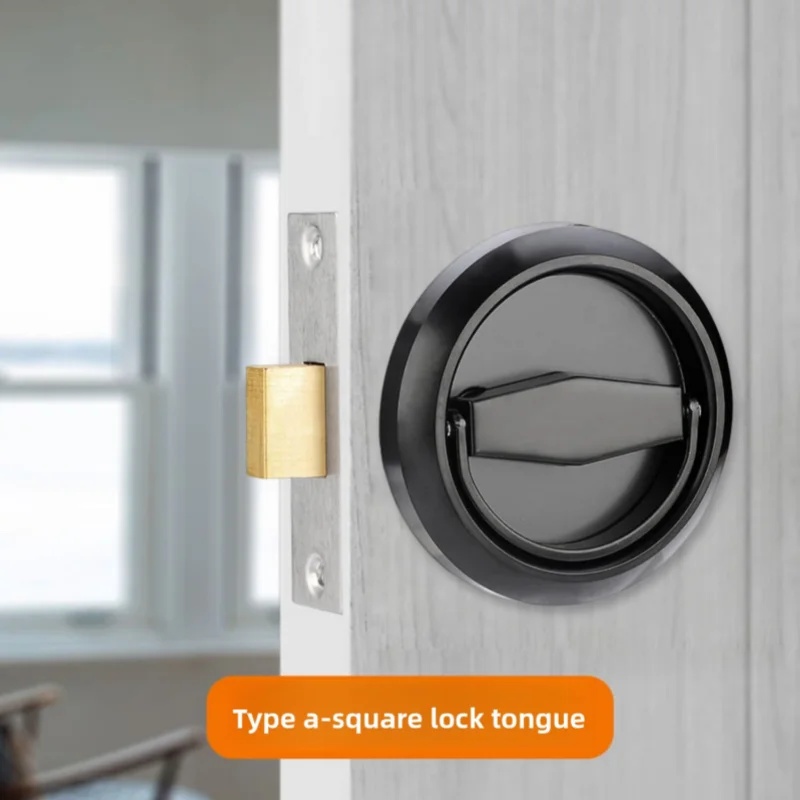 Cabinet Knob Round - Cerraduras de Puerta Ocultas con Manija