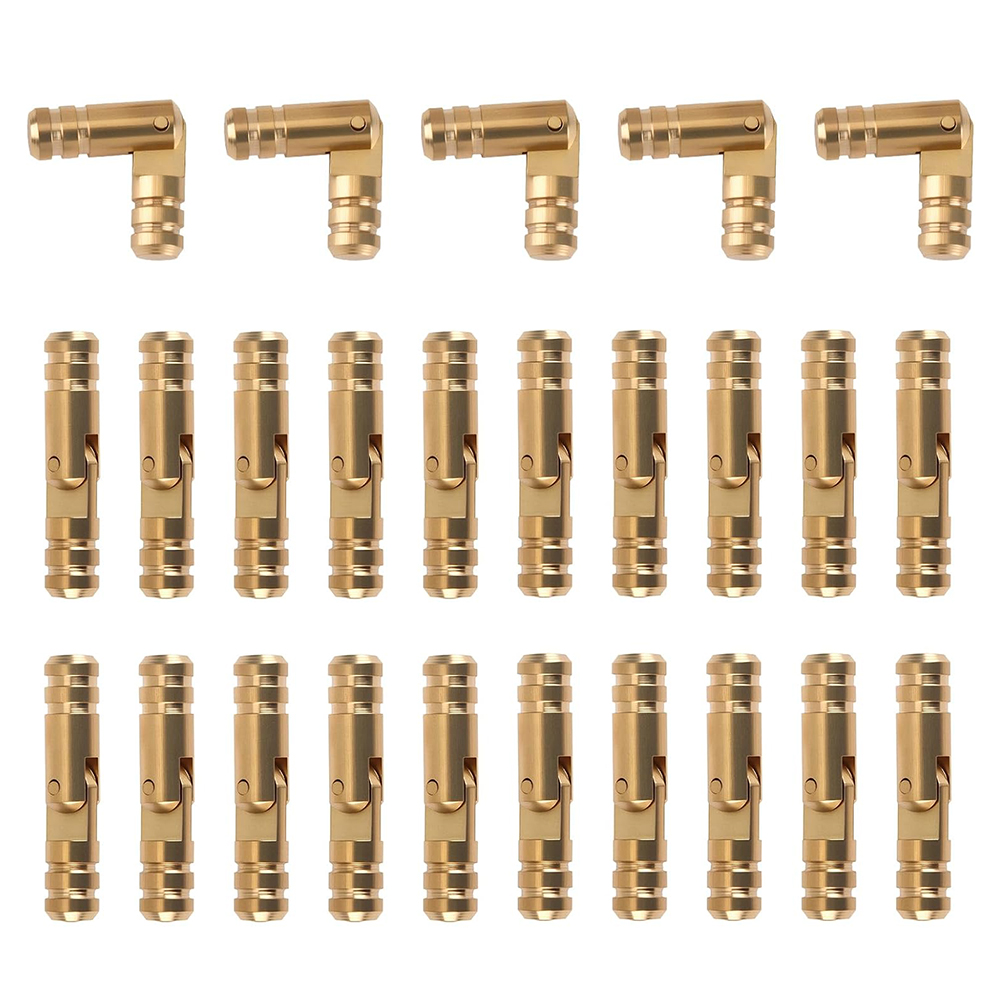 Furniture Hardware Antique - 25 piezas de bisagras plegables de