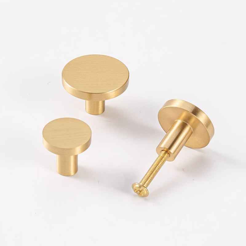 Perillas Redondas de Latón par - Cabinet Knob Round reseña y precio