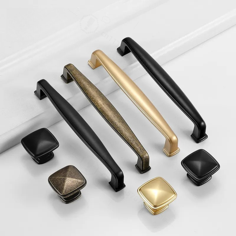 Manija de gabinete negra Yijia - Furniture Hardware Wholesale reseña y precio