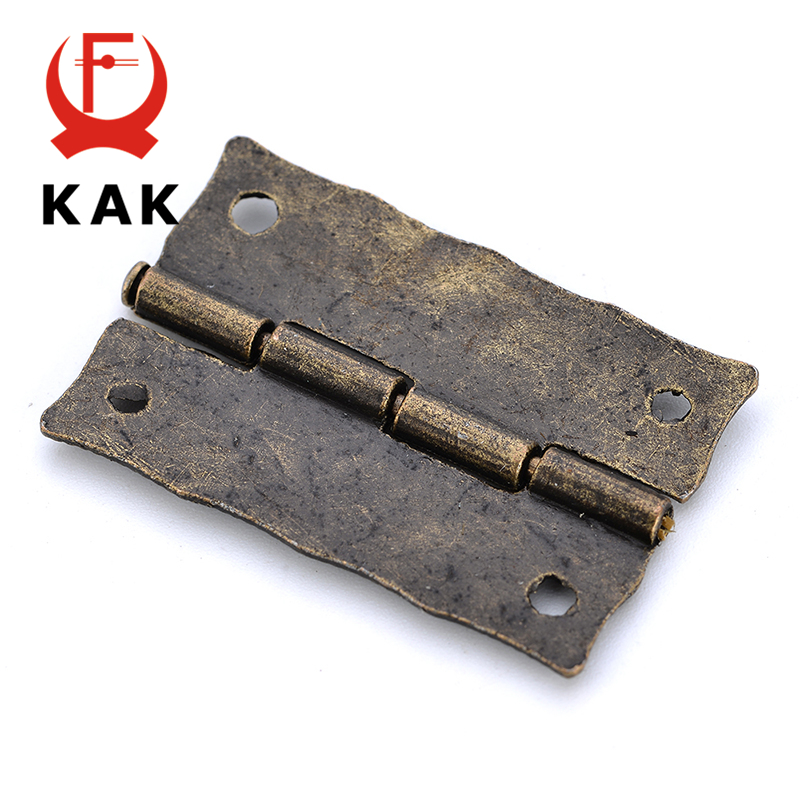 10 Uds KAK bisagras de bronce  - Furniture Hardware Antique reseña y precio