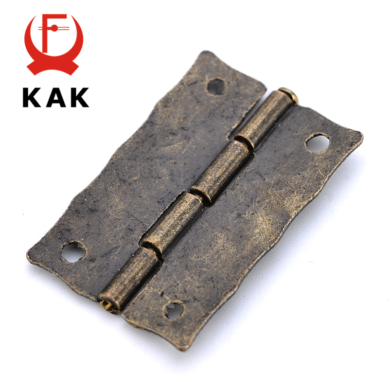 10 Uds KAK bisagras de bronce  - Furniture Hardware Antique reseña y precio