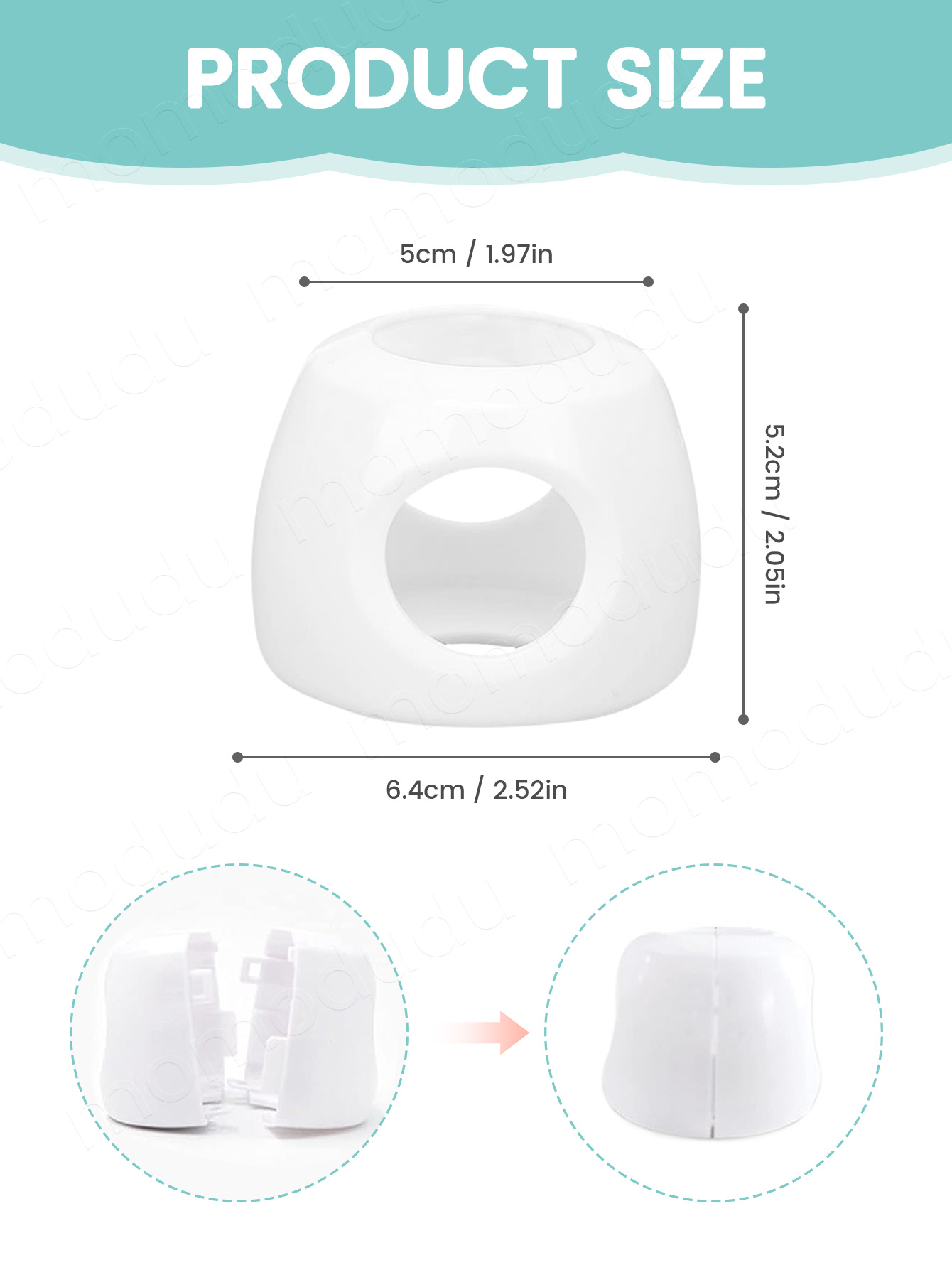 Cubiertas de seguridad para pe - Cabinet Knob Round reseña y precio