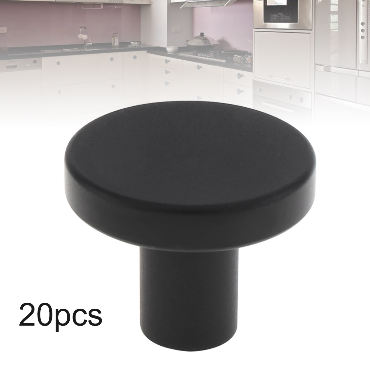 Perillas redondas de 20 piezas - Cabinet Knob Round reseña y precio