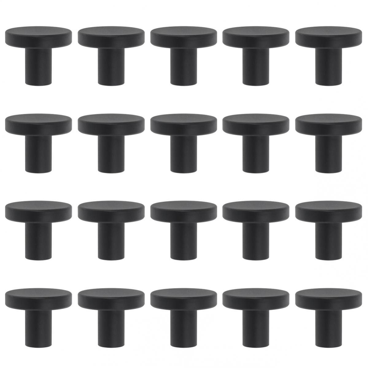 Perillas redondas de 20 piezas - Cabinet Knob Round reseña y precio