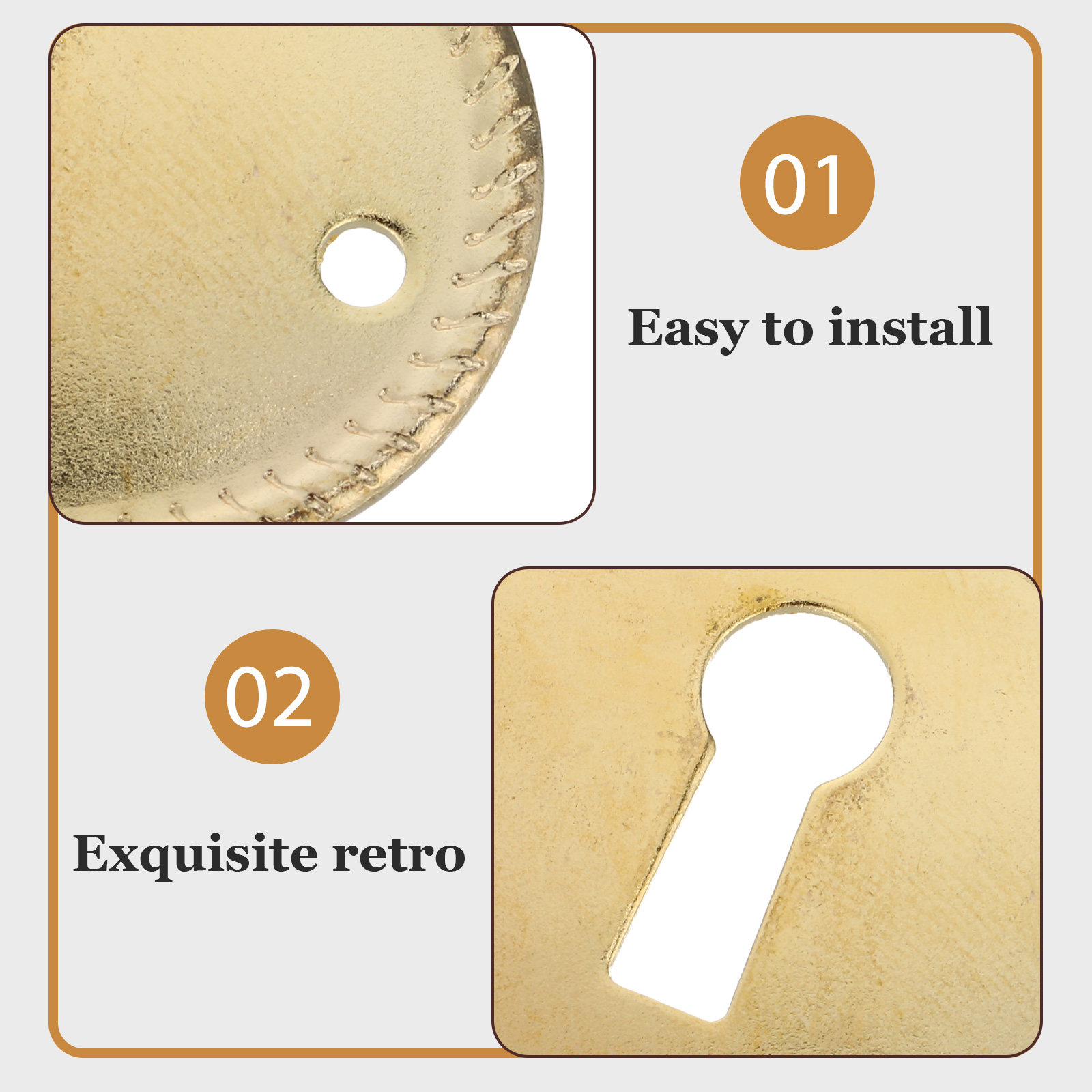 20 Piezas de Cubiertas Ovalada - Furniture Hardware Decorative reseña y precio