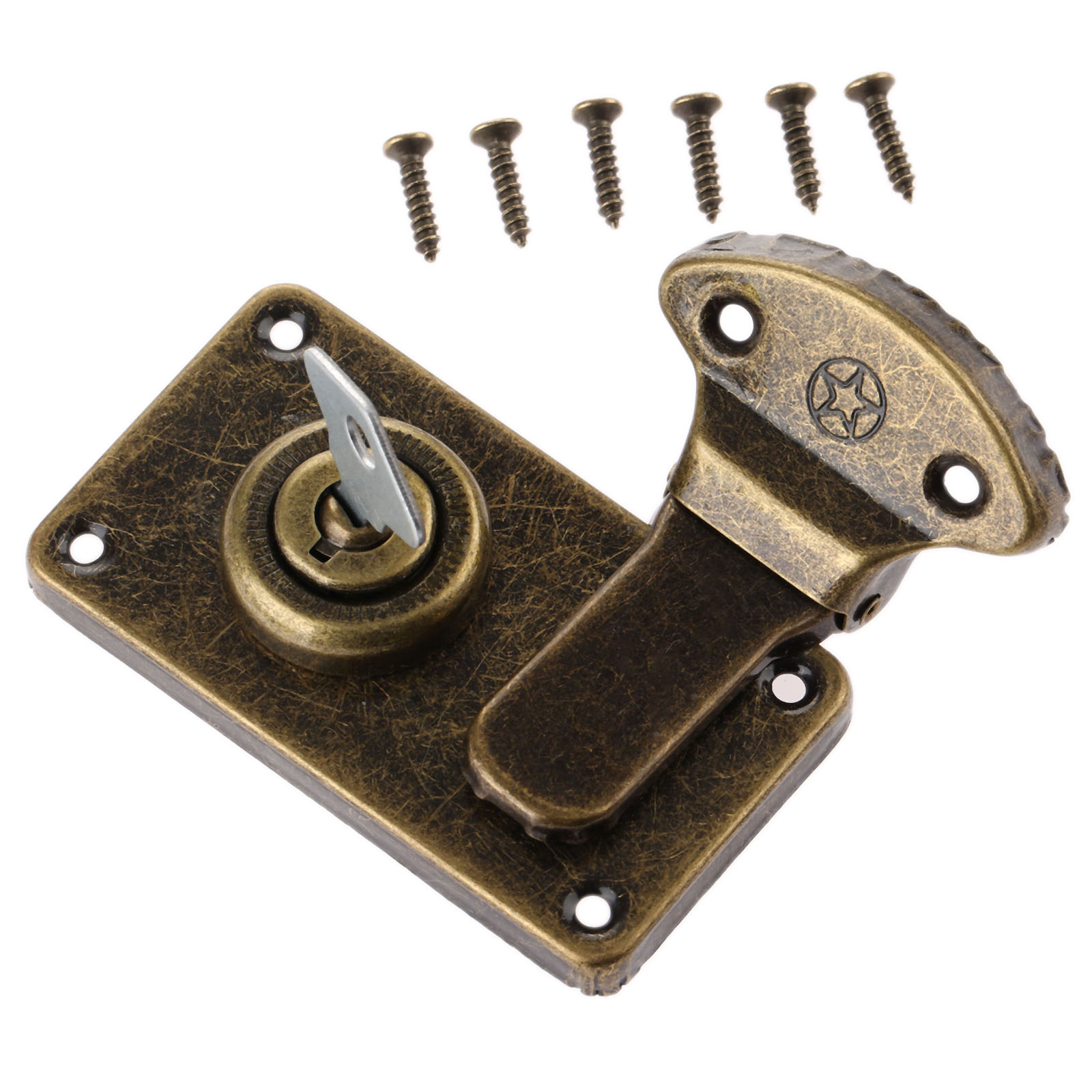 Pestillos de caja antiguos, he - Furniture Hardware Antique reseña y precio