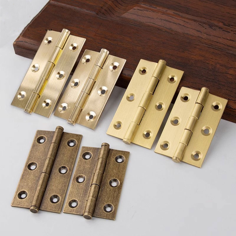 Bisagras de puerta de latón an - Furniture Hardware Antique reseña y precio