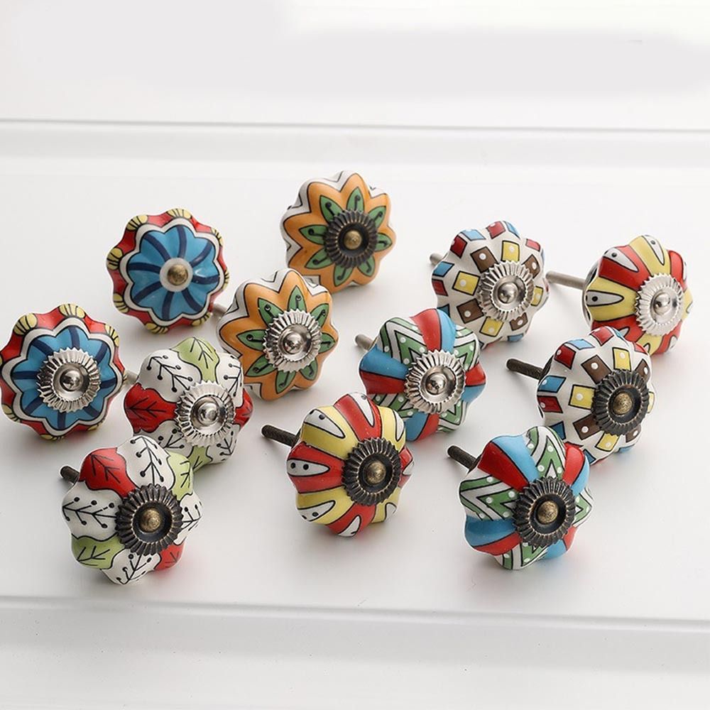 Manija de calabaza de cerámica - Cabinet Knob Round reseña y precio