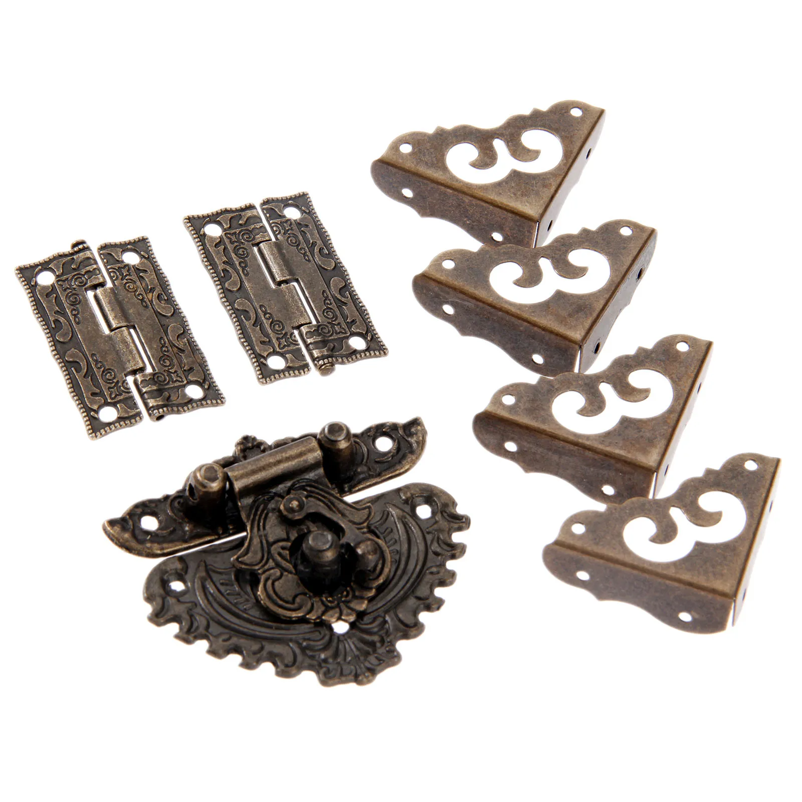 Candado de Bronce Antiguo, cer - Furniture Hardware Antique reseña y precio