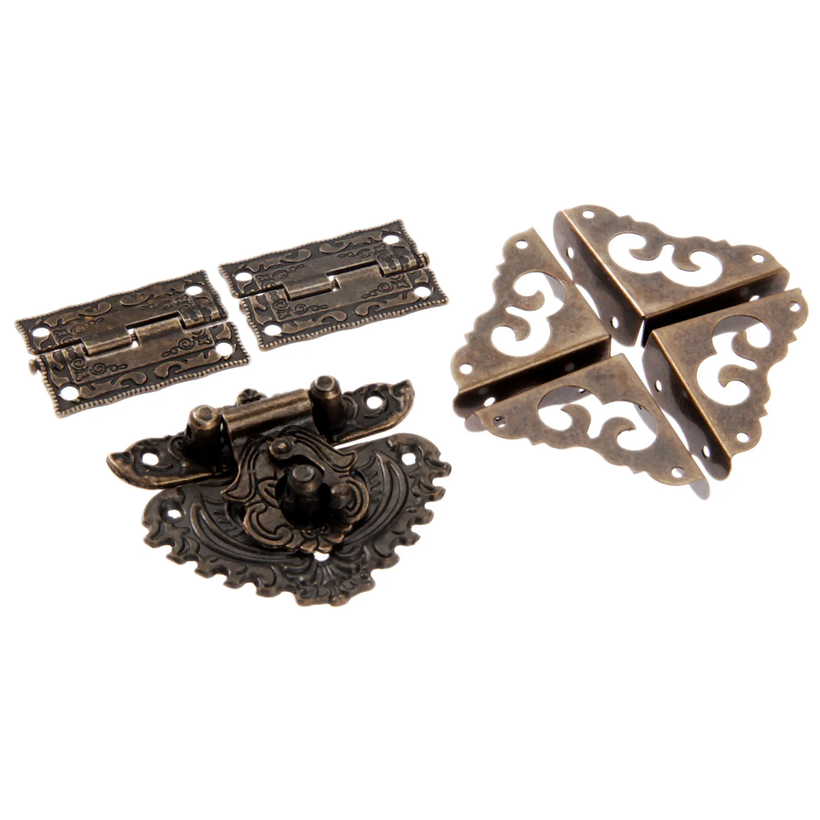 Candado de Bronce Antiguo, cer - Furniture Hardware Antique reseña y precio
