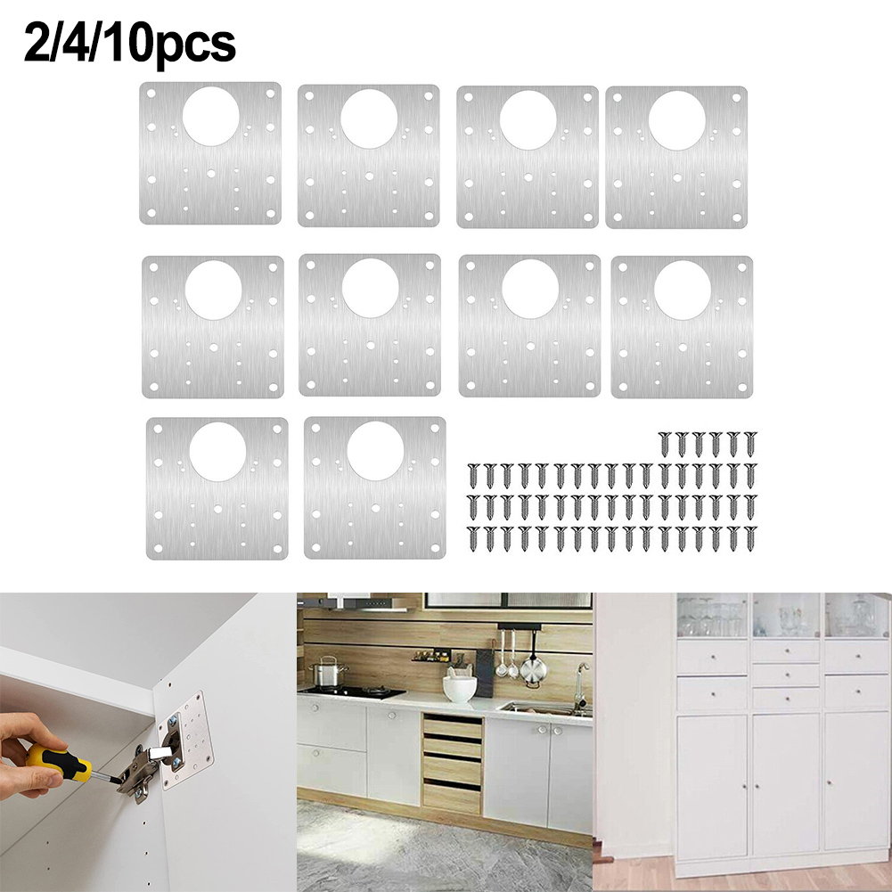 2/4/10 Piezas Bisagras de Acer - Furniture Hardware Repair reseña y precio