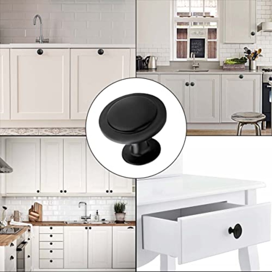 Paquete de 12 tiradores redond - Cabinet Knob Round reseña y precio