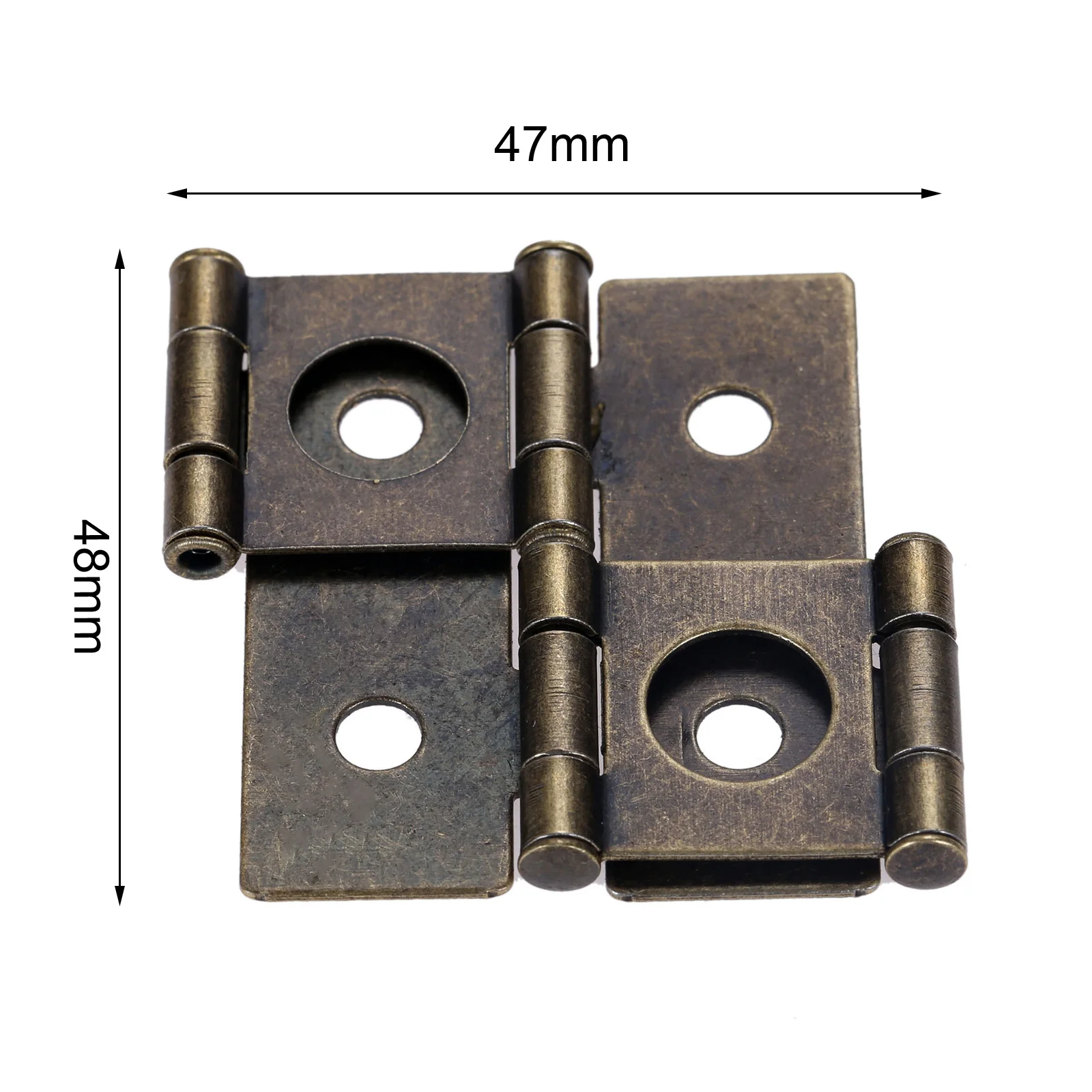 Bisagra deflectora de doble ro - Furniture Hardware Antique reseña y precio