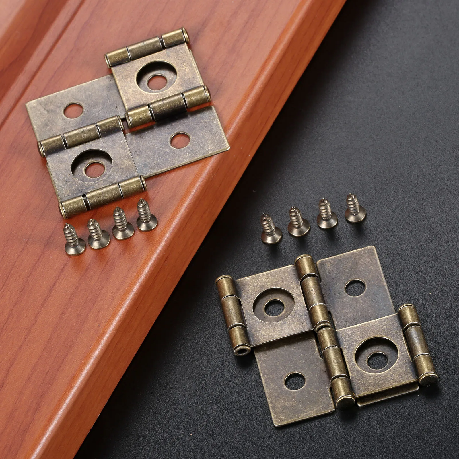 Bisagra deflectora de doble ro - Furniture Hardware Antique reseña y precio