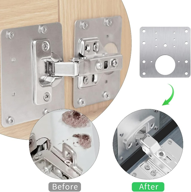 Placa de Reparación para Bisag - Furniture Hardware Repair reseña y precio