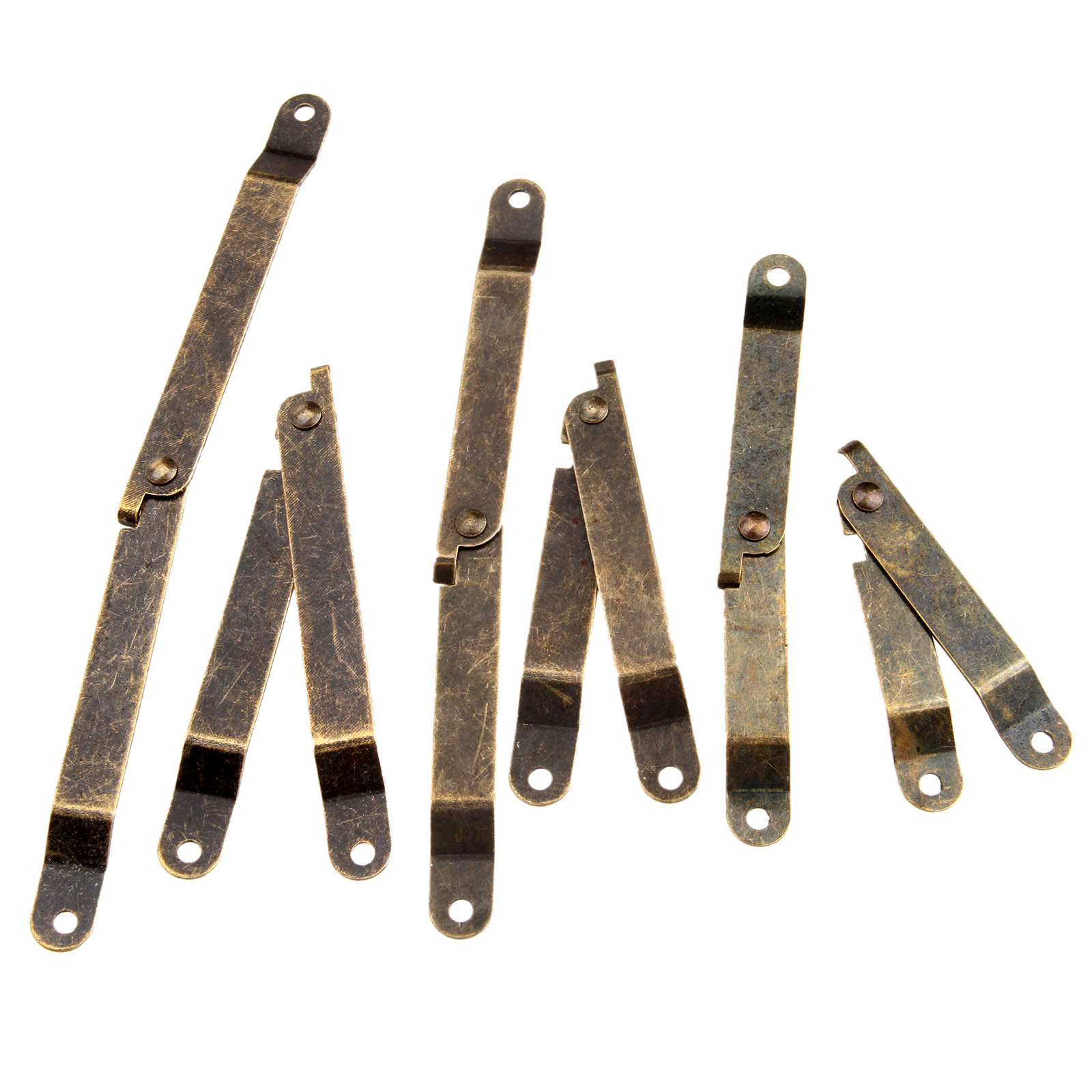 Bisagra de soporte de tapa de  - Furniture Hardware Antique reseña y precio