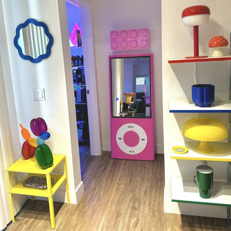Espejo retro de cuerpo entero  - Furniture And Hardware Shop reseña y precio